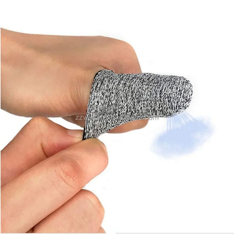 10 Pcs Leather Finger Cot Thimbles Hand Sewing Cots Protector Anti