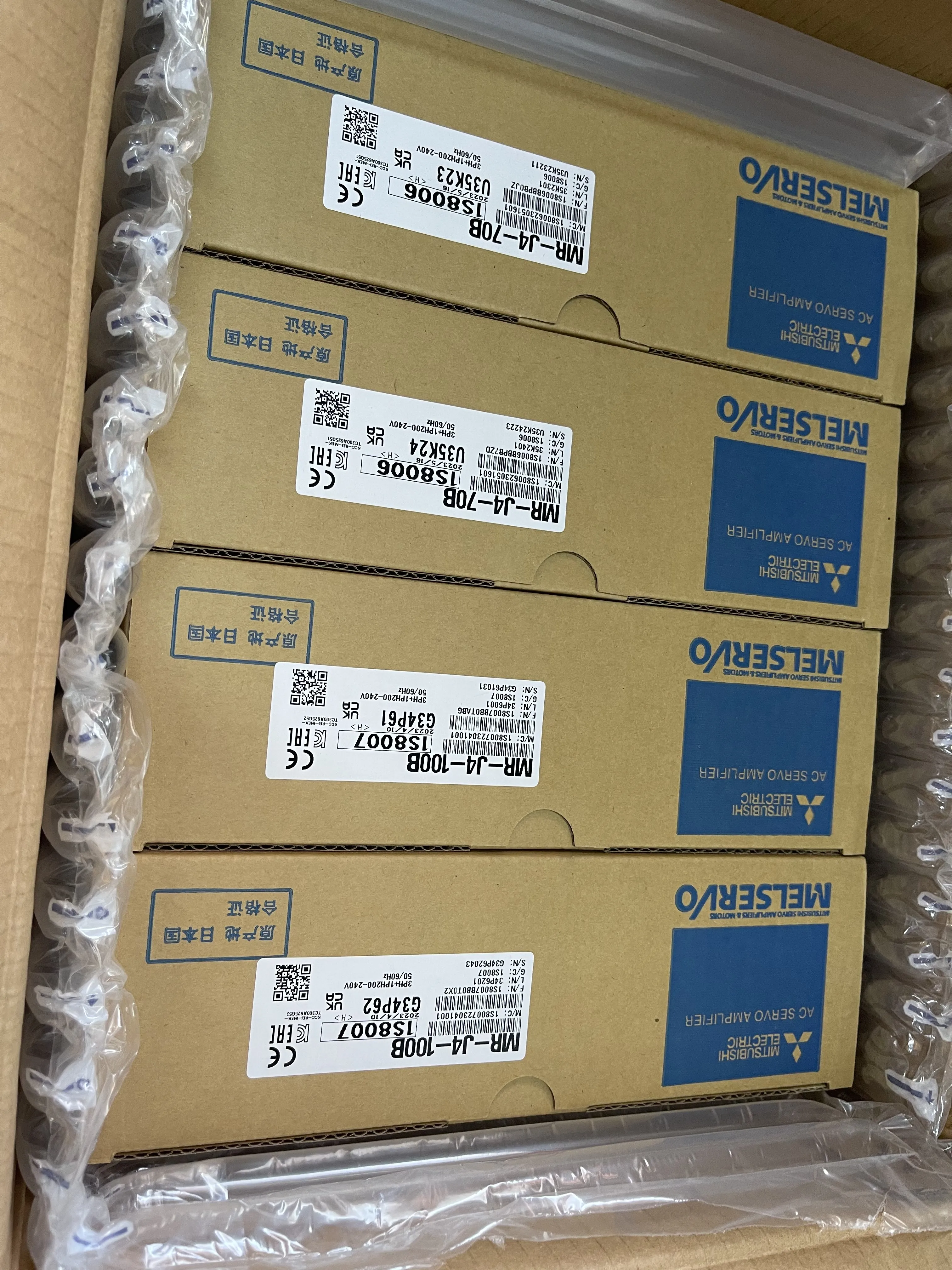 Mitsubishi AC Servo Amplifier MR-J4-70B MR-J4-100B