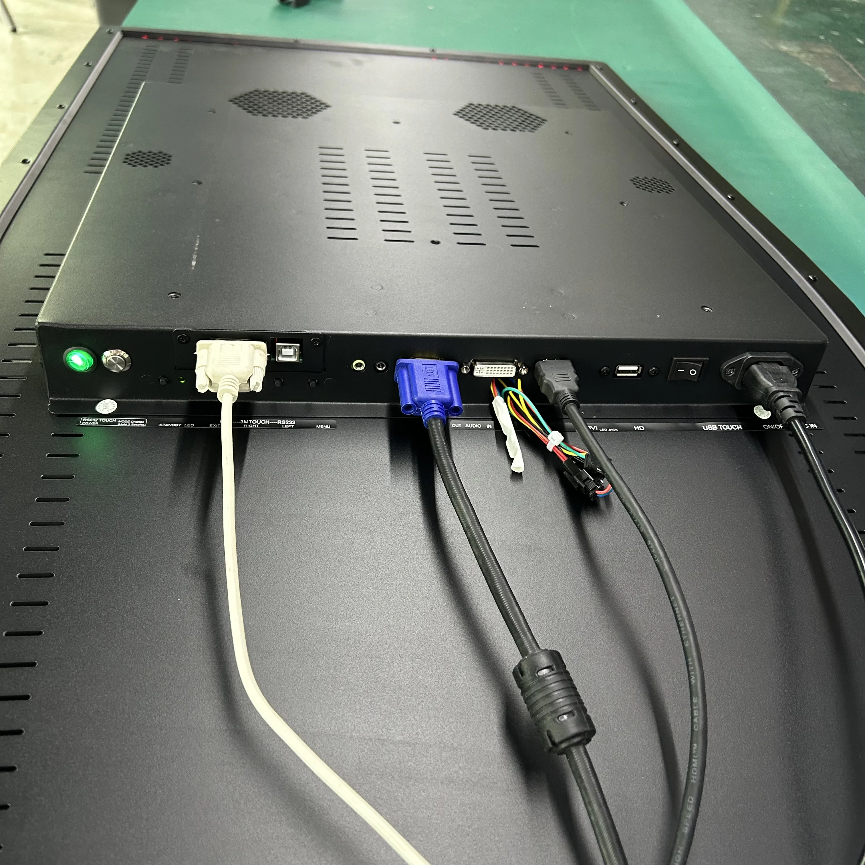 J Curve Monitor Touch Led Surround J Curved Touch Monitor Coin Operated Arcade Machine 43 Inches J Shape Curved Monitor