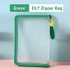 A5-green plush pendant