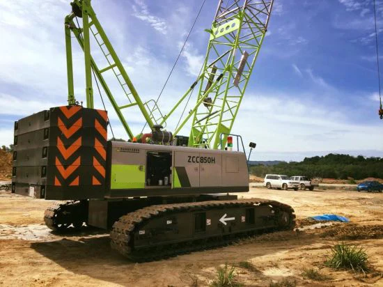 Lifting 71m Mobile 100Ton Crawler Crane ZCC100H Best Price Hot Sale