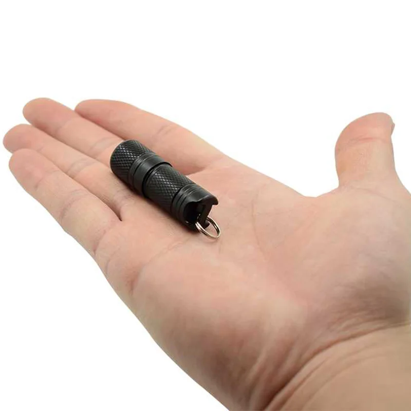 Waterproof USB Rechargeable LED Flashlight Lamp Pocket Keychain Mini TorTS 