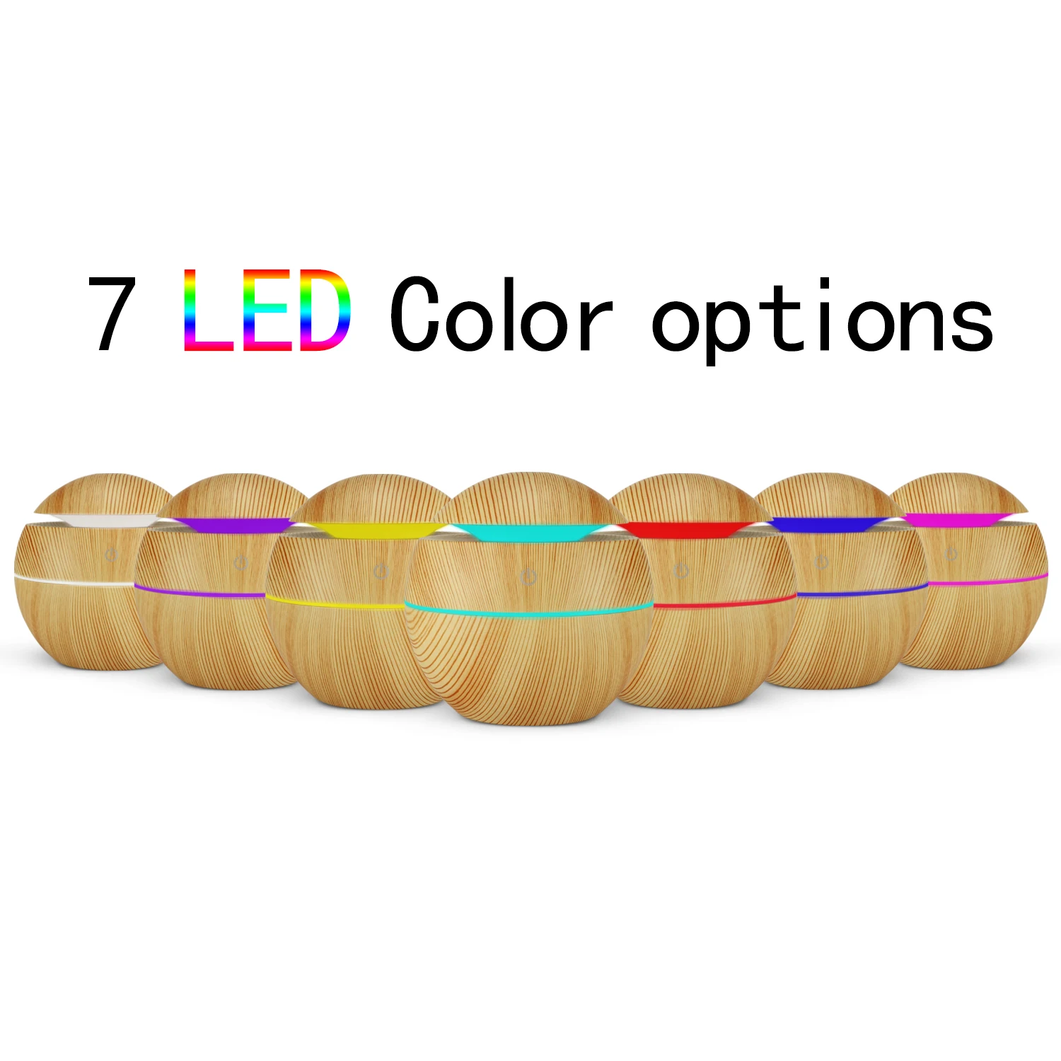 Hvac Scent Diffuser Wifi Trade Humidification Machine Wireless Humidifier Manufacturers-DARK WOOD GRAIN-TRAY Mini Humidifier
