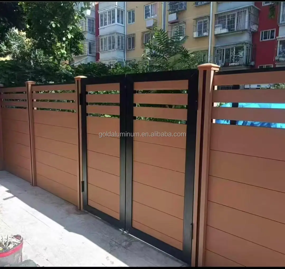 Durable WPC Fence - Privacy & Security for Gardens & Sites