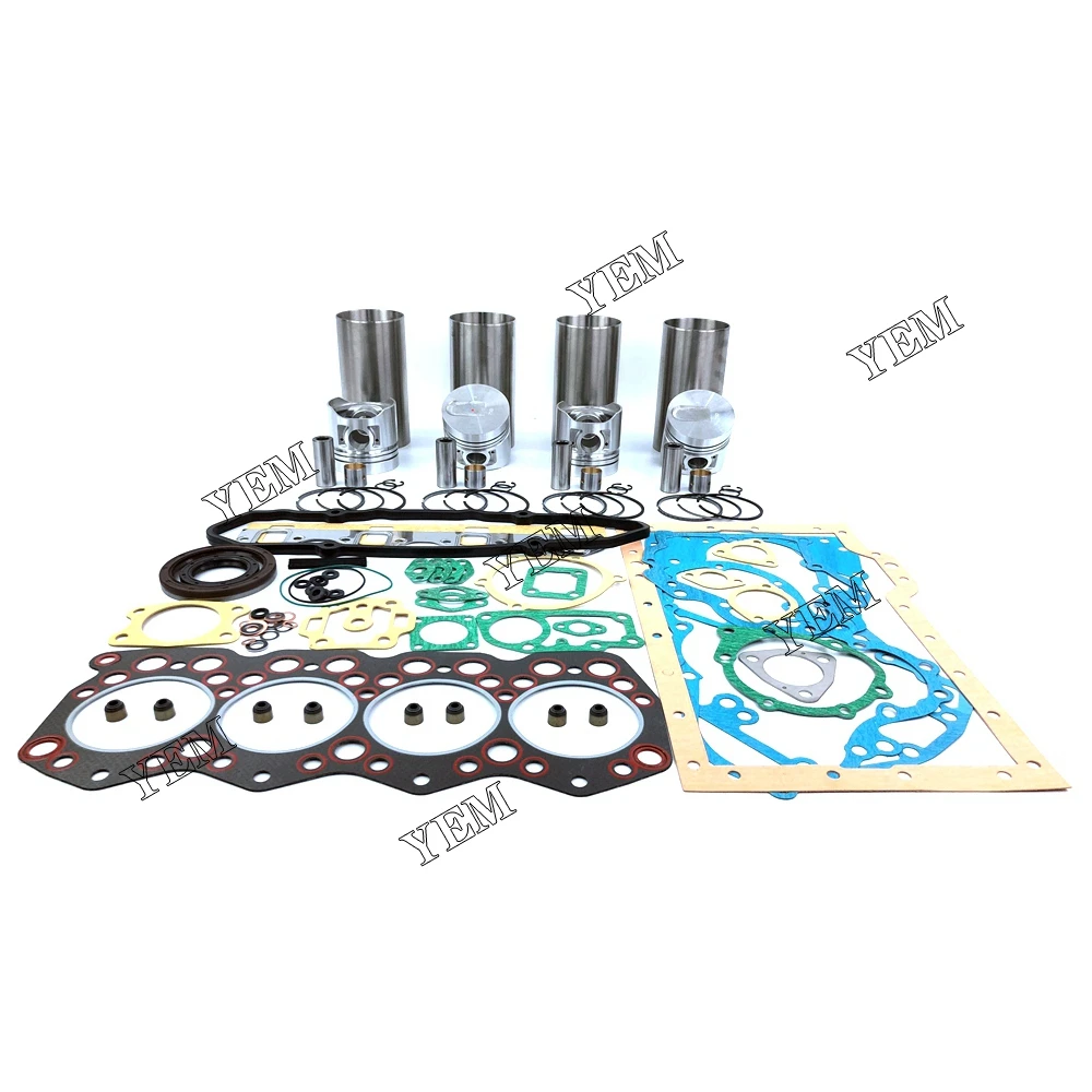 Original High Quality S4E Engine Rebuilding Kit With Cylinder Gasket Set Piston Ring Liner for Mitsubishi