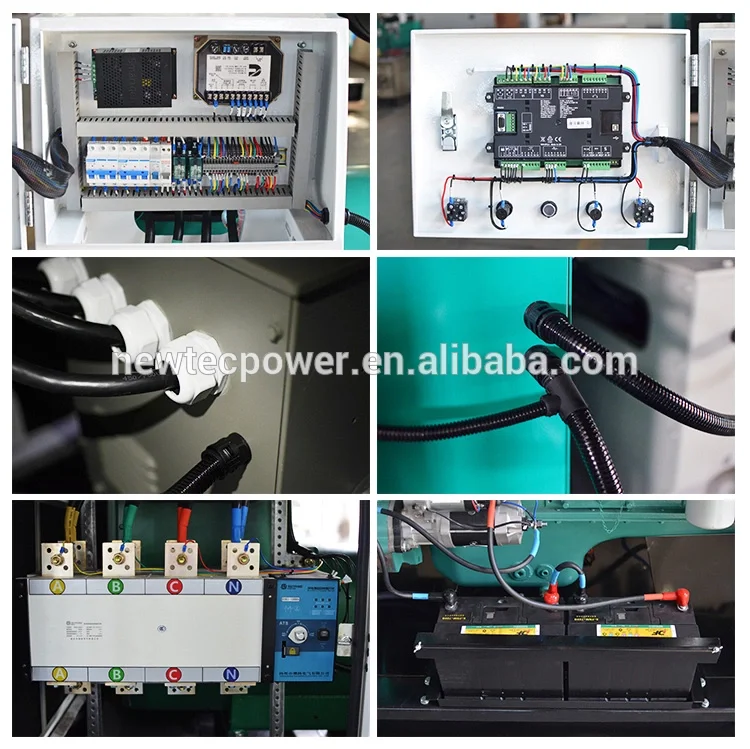 9kVA 12kVA 15kVA Silent diesel Generator Set Powered by Original NPPerkin 403A Engine Newtec Prime Backup Use 7kW 10kW 10kVA