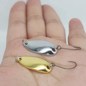 Factory Direct Lure Live Bait Horse Mouth Sequins 25g35g Copper with Hooks Wholesale High Density Pure Copper – Hooks – view 5
