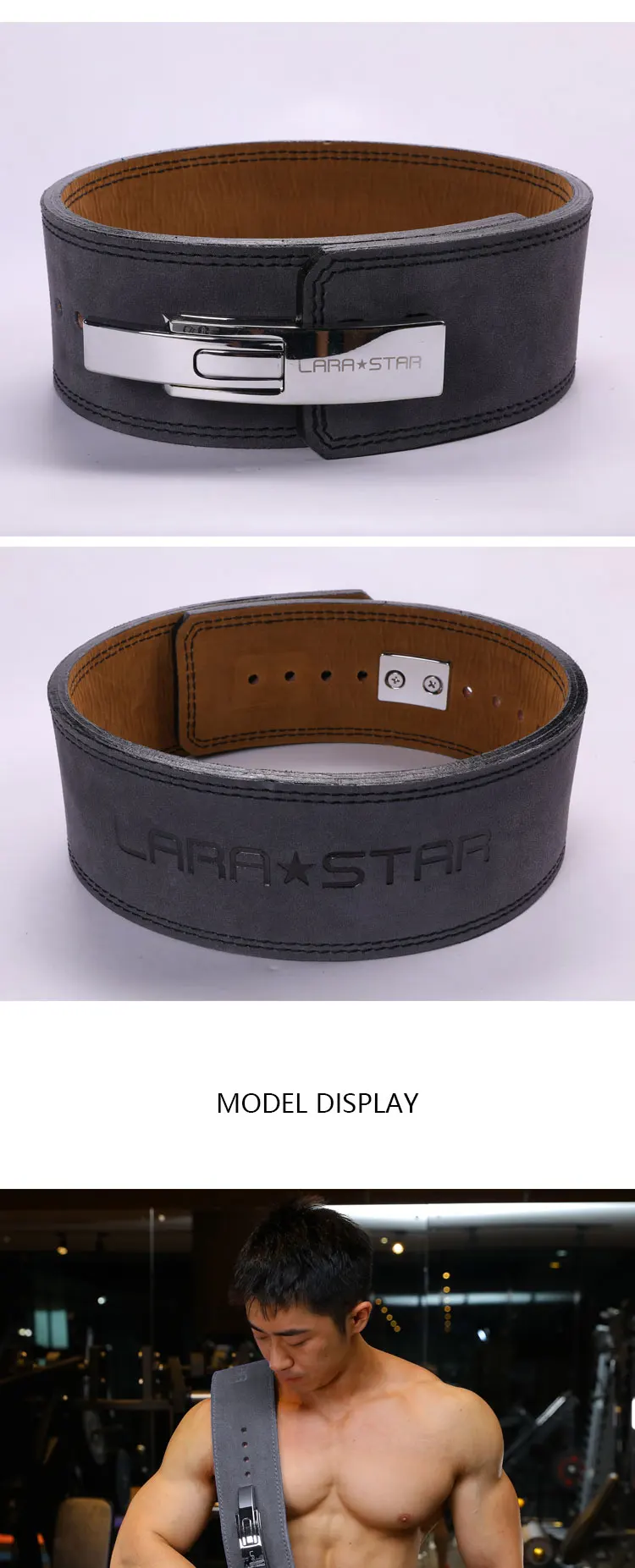 Best Selling Weight Lifting Lever Belt With Buckle Home Gym Equipment