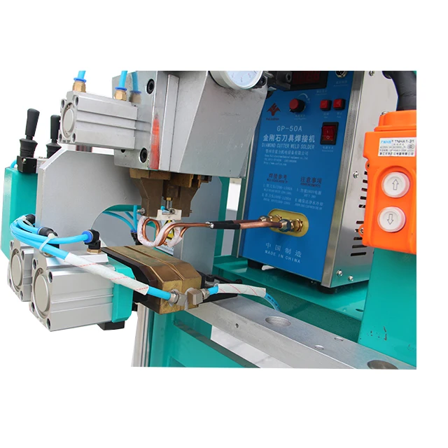 New Automatic Brazing Induction Machine Welding Manipulator for Diamond Tips