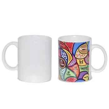 11oz Classic Design White Ceramic Heat Transfer Mug Sublimation Coffee Mug for Business Gifts