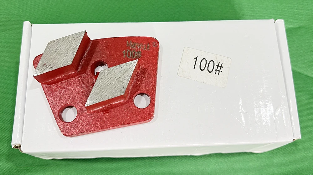 2 Segments Terrazzo Concrete Floor Metal Diamond Grinding Blades Discs