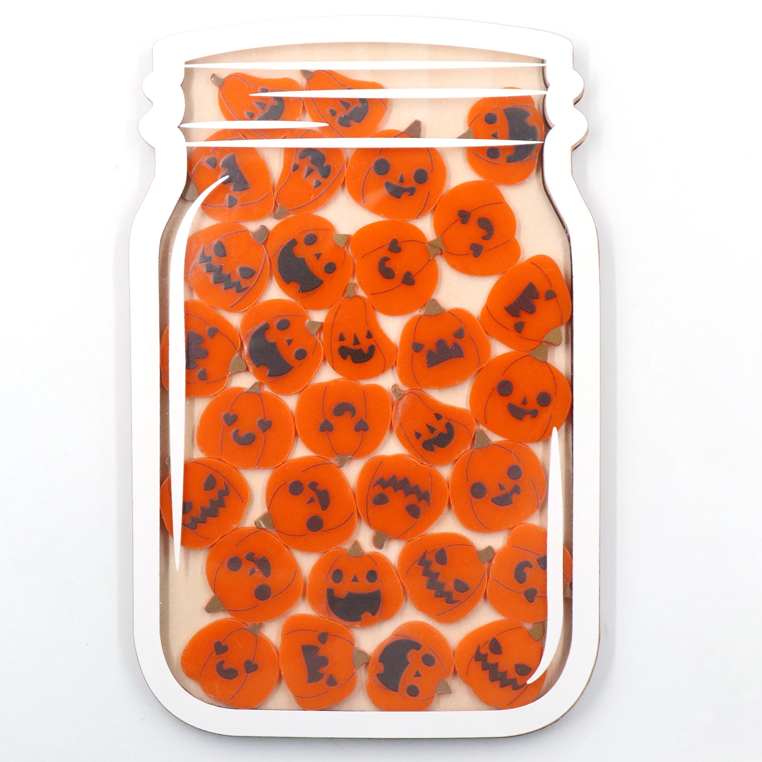 MD131CH1454 1piece-Kids Reward Jar With pumpkin, Classroom Reward Jar with tokens(30pcs), chore chart, gifts for kidss