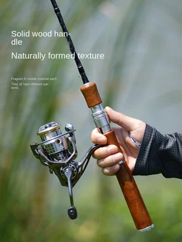 Micro Luya Rod L Carbon Ultra Light Medium Fast Action Quick Adjustment Horse Mouth Stream Fishing Rod 125g 104cm Collapsed – Rod – view 5
