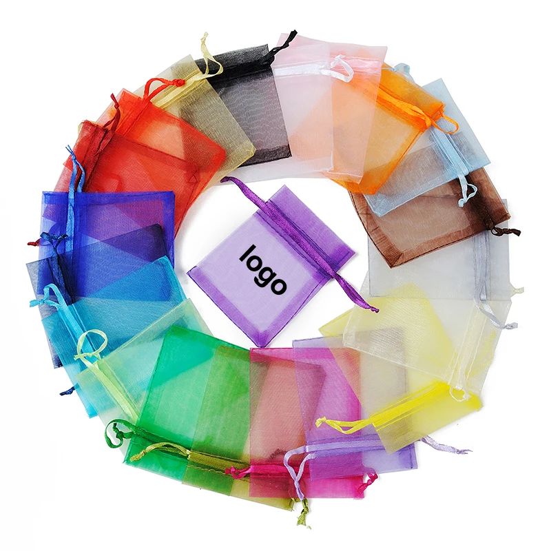 manufacturer 7x9 cm organza bags with