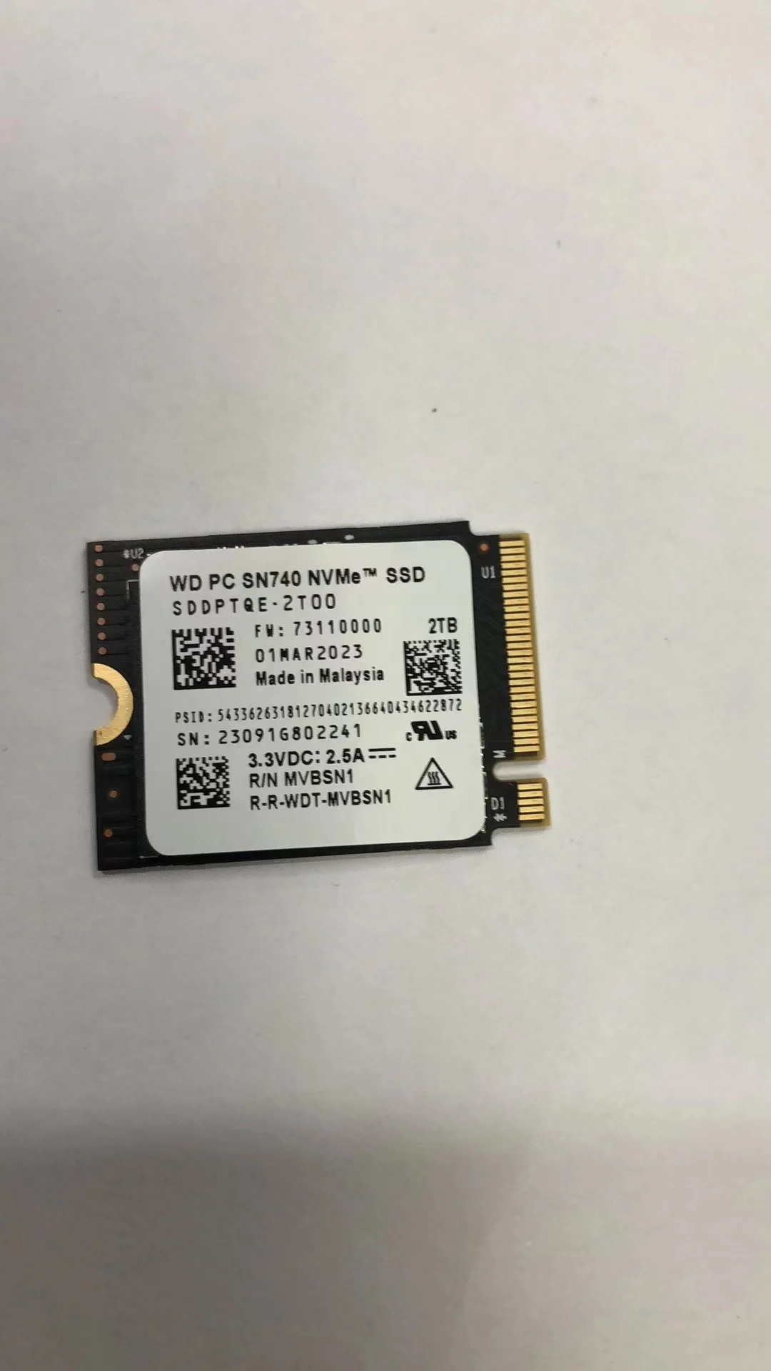 Western Digital WD SN740 SSD 2TB| Alibaba.com