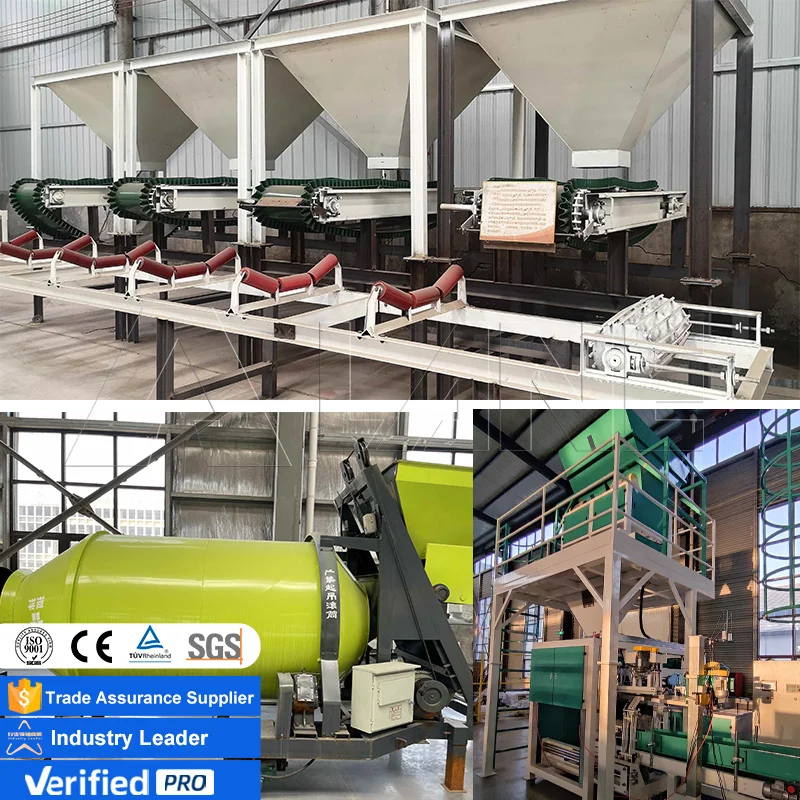 LANE BB Fertilizer Making Machine Chemical Fertilizer Manufacturer Bulk Blending Fertilizer Production Line