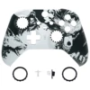 Black & White New Wolve Soul Pattern Front Shell