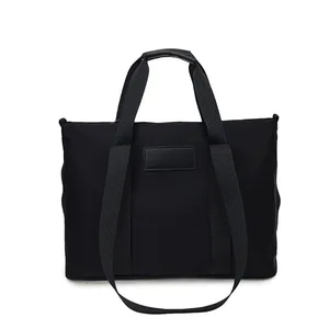 2026 New Solid Color Casual Shoulder Bag for Women Fashion Simple Computer Bag Handheld Tote Bag