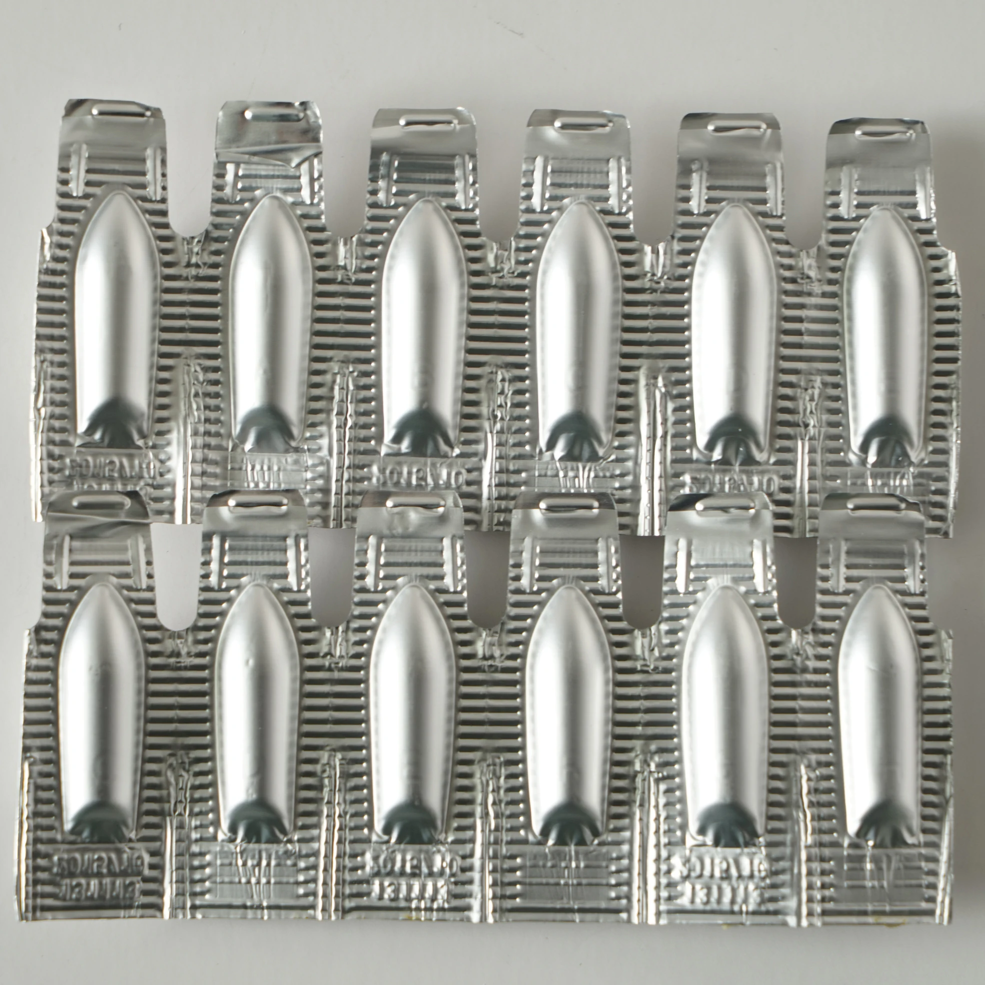 Ambalaj medicamente supozitare folie aluminiu