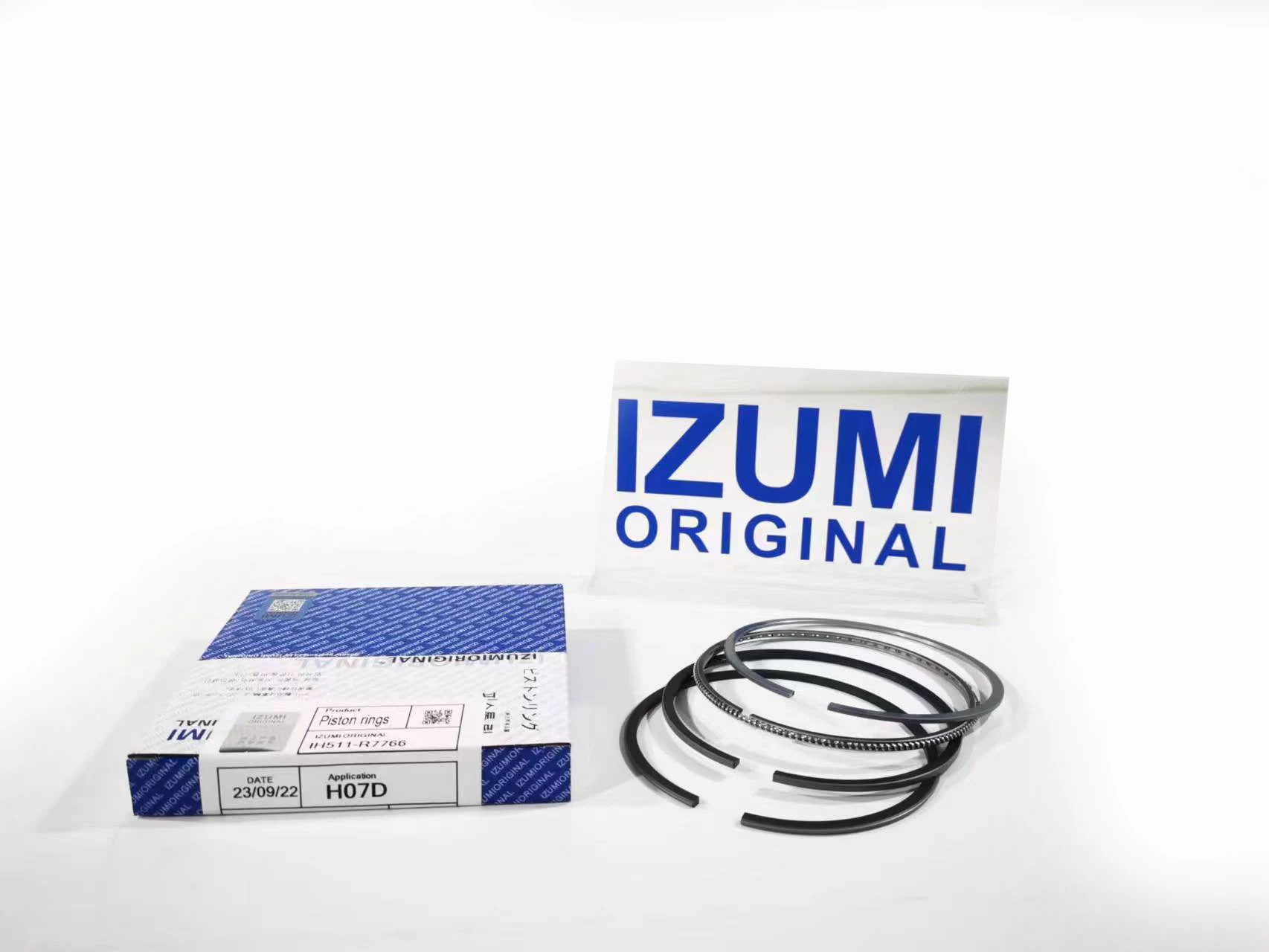 product izumi original piston liner kit h07d h07c h06c ec100 k13c e13c piston ring excavators parts for hino parts-15