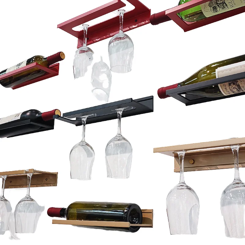 Wall Wine Bottle Holders Stylish Sustainable Storage