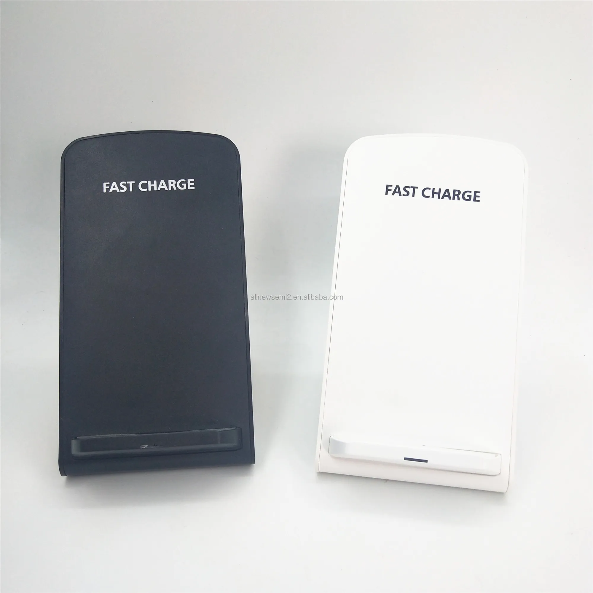 Direct Wholesale Wholesale Cheap Desktop Phone Stand Wireless Charger Dual Coil 10W Vertical