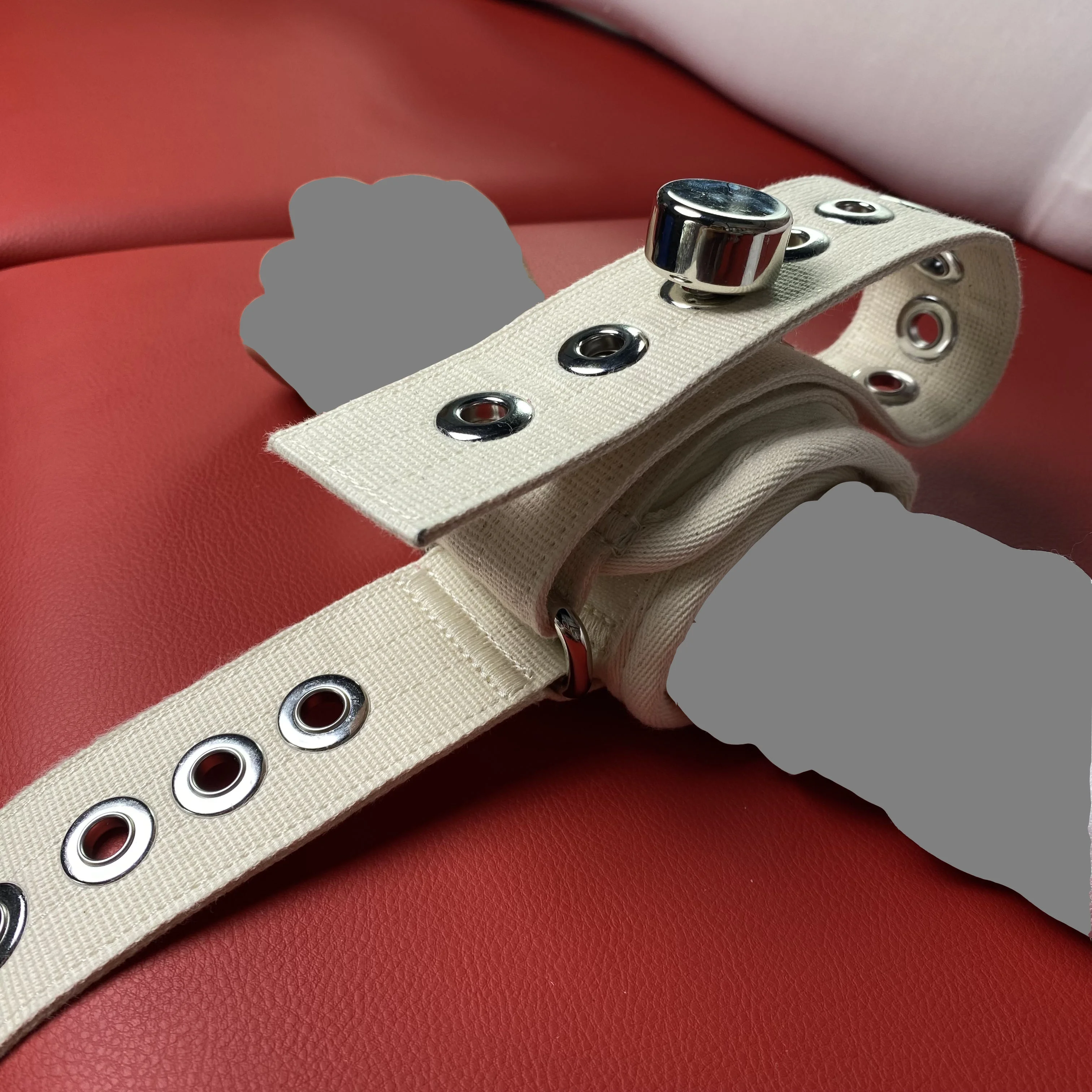 Handcuffs Restraint Magnetic Lock Transportation Restraints Ankle Cuffs Fasten Safety Harness Belt Strap for Medical Fetish