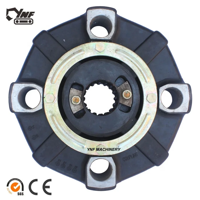 High-Quality Excavator Flexible Rubber Coupling Assy Hydraulic Pump Engine Drive Coupling