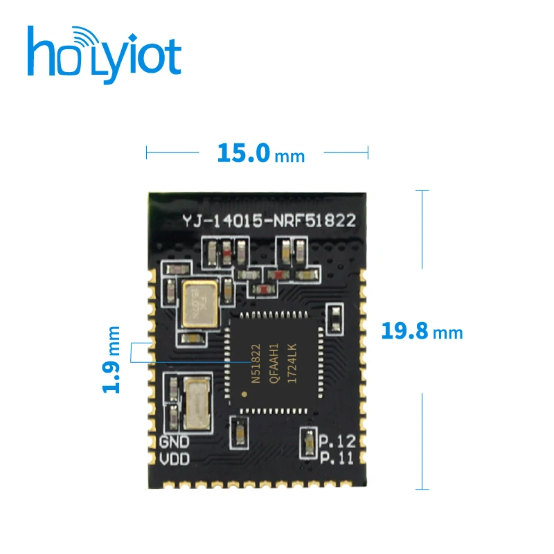 Holyiot Bluetooth Wireless Receiver And Transmitter nRF51822 Ble 5.0 Long Range Zigbee Control Iot Gateway Communication Module