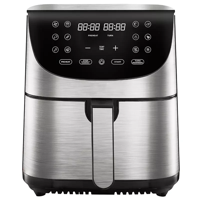 New 5l 6l 7l 8l 12l Oil Free Fryer Electric Deep Digital Rapid Air ...