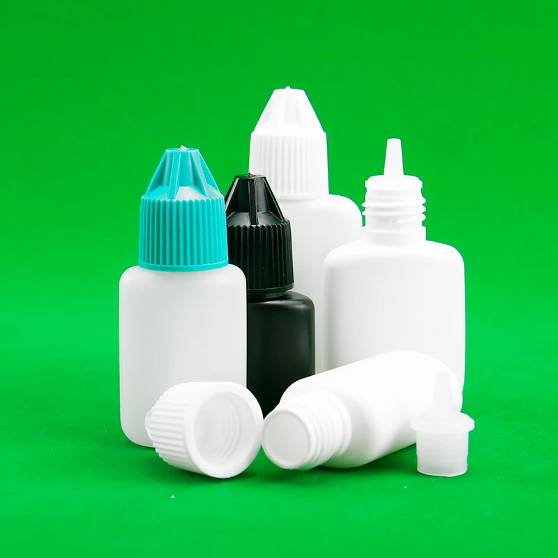 product 5ml hdpe dropper plastic bottle with screw cap for eyelash eye drop glue or nail polish-32