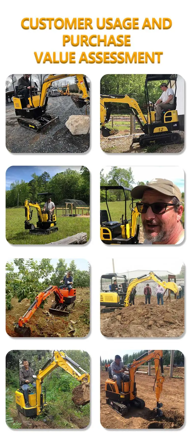 CE EPA EURO 5 Excavators 1 Ton 1.6 Ton 2 Ton 3 Ton Mini Excavator ...