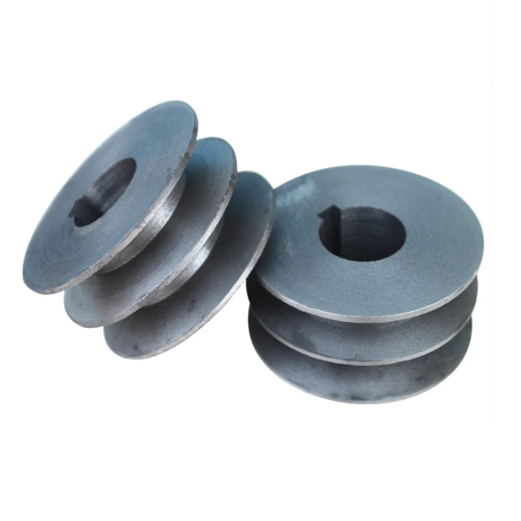 Poulie Courroie Trapézoïdale Type A - Double Fonte, Double Rainure - Diamètres Variés (50-100mm) - Pour Outils Électriques