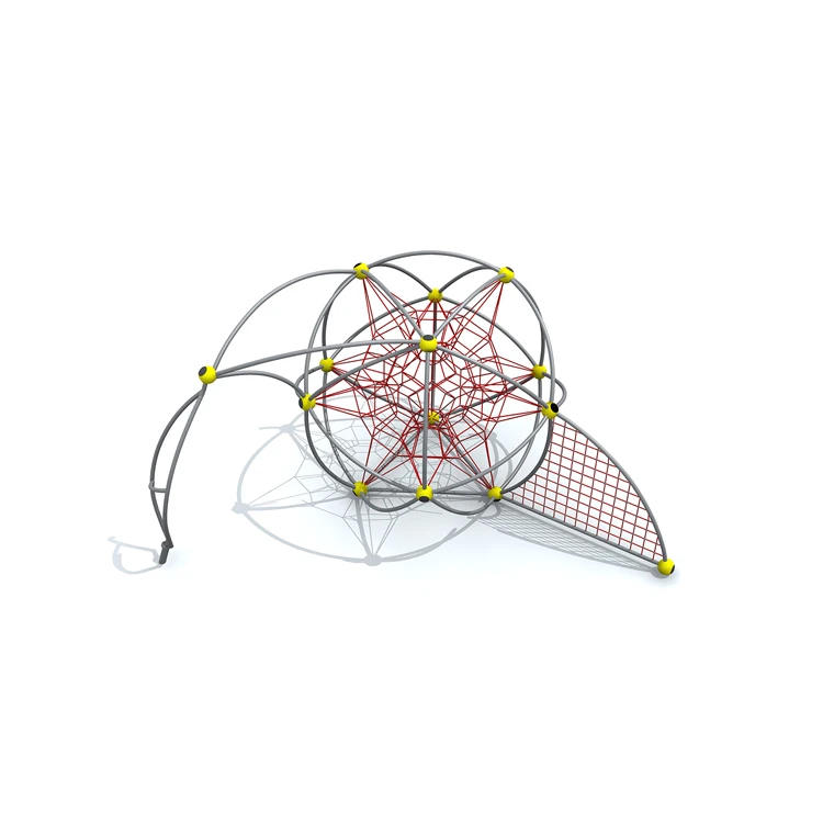 Combination Rope Spacenet Structure Climbing Net Playground for Kids