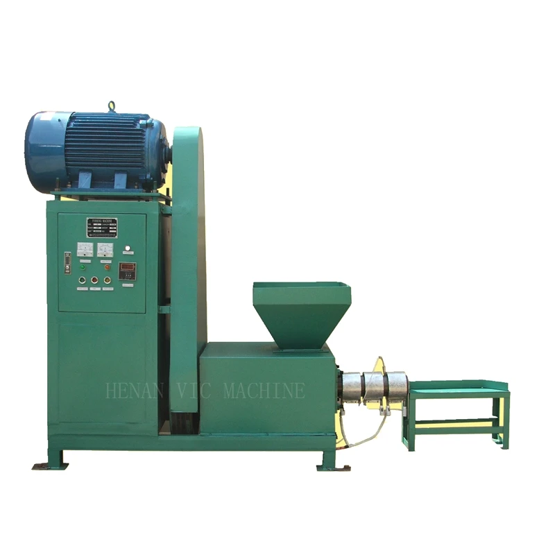 Charcoal briquette making machine