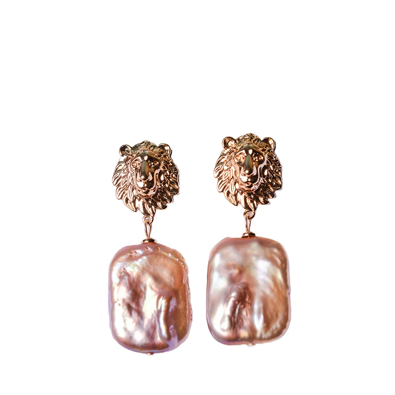 Pearl earrings