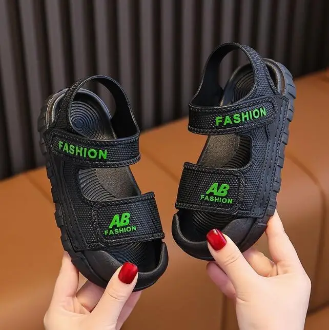 Summer Cool New Children's Sports Sandals Mesh Breathable Boys Shoes