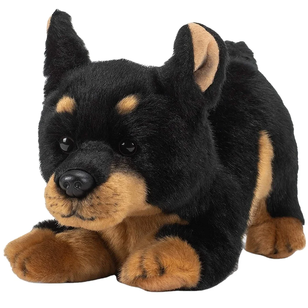 Soft Toy Doberman Dog by Hansa (39cm) 2708