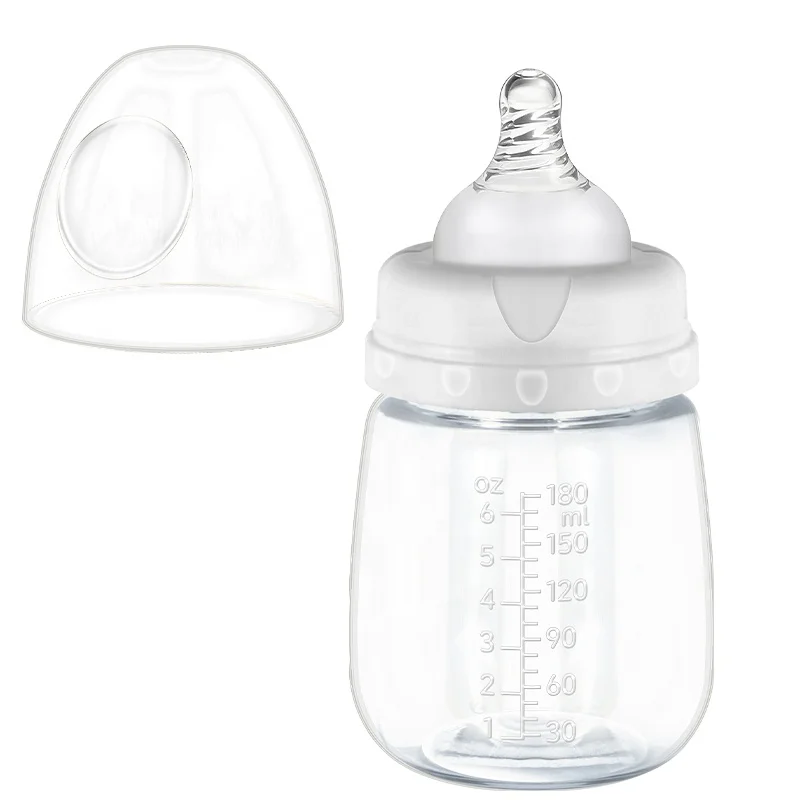 Transparent Baby Bottle Babyflo Feeding Bottle Transparent
