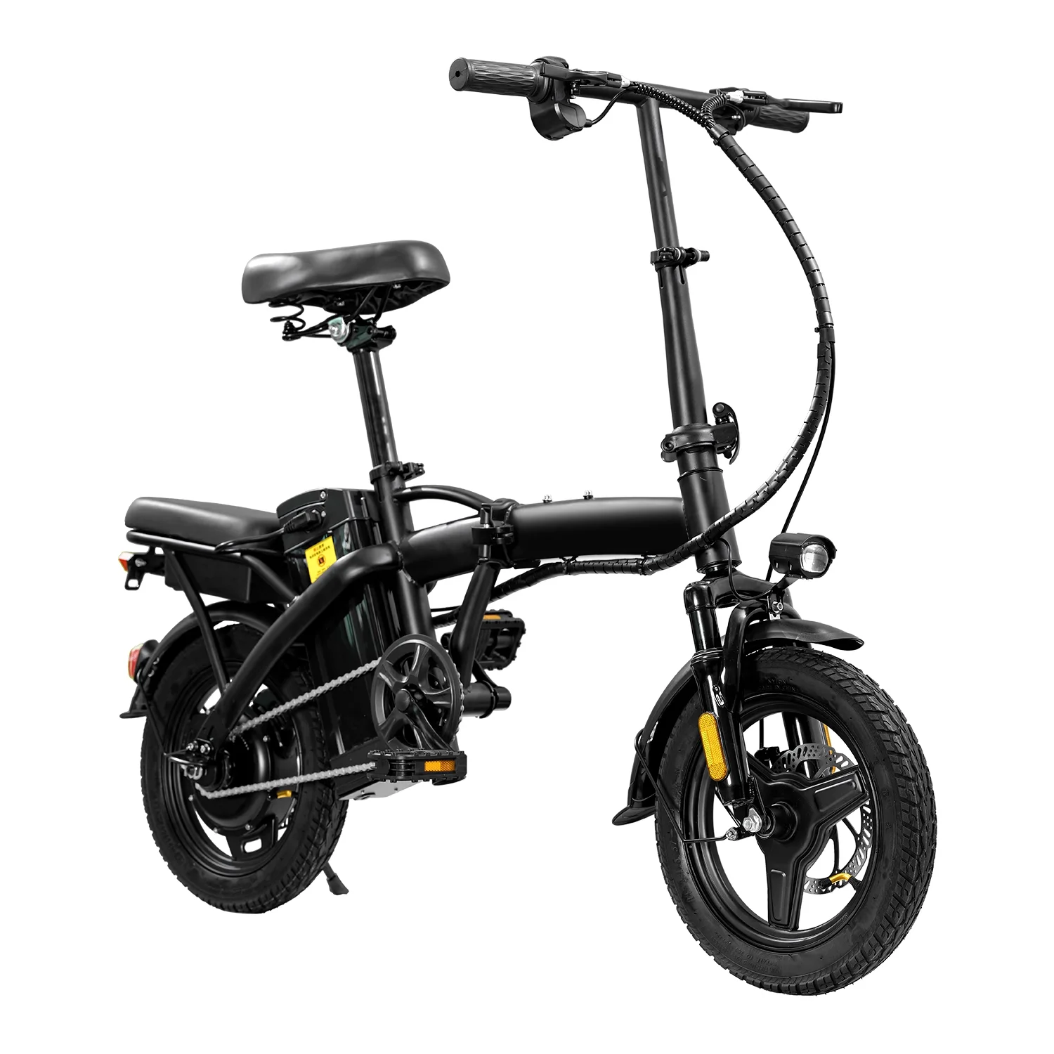 T5 US Warehouse Delivery Electric Scooter With Front Basket Front and Rear Double Disc Brakes 14 Inch Tire E Scooter