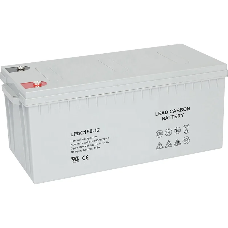 12V 150AH Free-Maintenance Solar Lead-Acid Battery Deep Cycle Battery For Solar