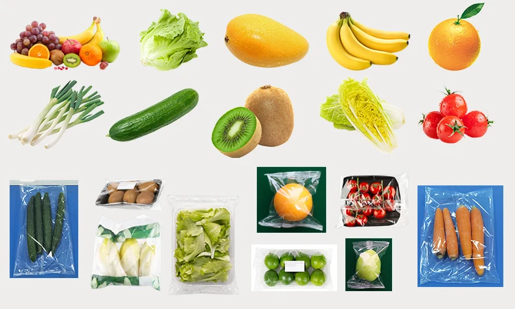 Automatic Oranges/Lemon/Mango Fruit Horizontal Form Fill Seal Food Packaging Machine