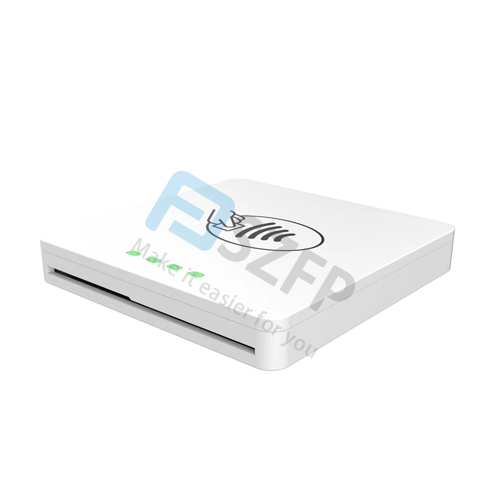 FP9340 card reader pos mpos supports EMV and NFC payment, can be connected via Bluetooth or USB