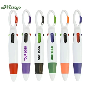 Four-Color Vibrant Plastic Pen Creative Cartoon Chubby Pocket Pen with 1.0mm Writing Width Customizable Logo Stationery Pen Cars
