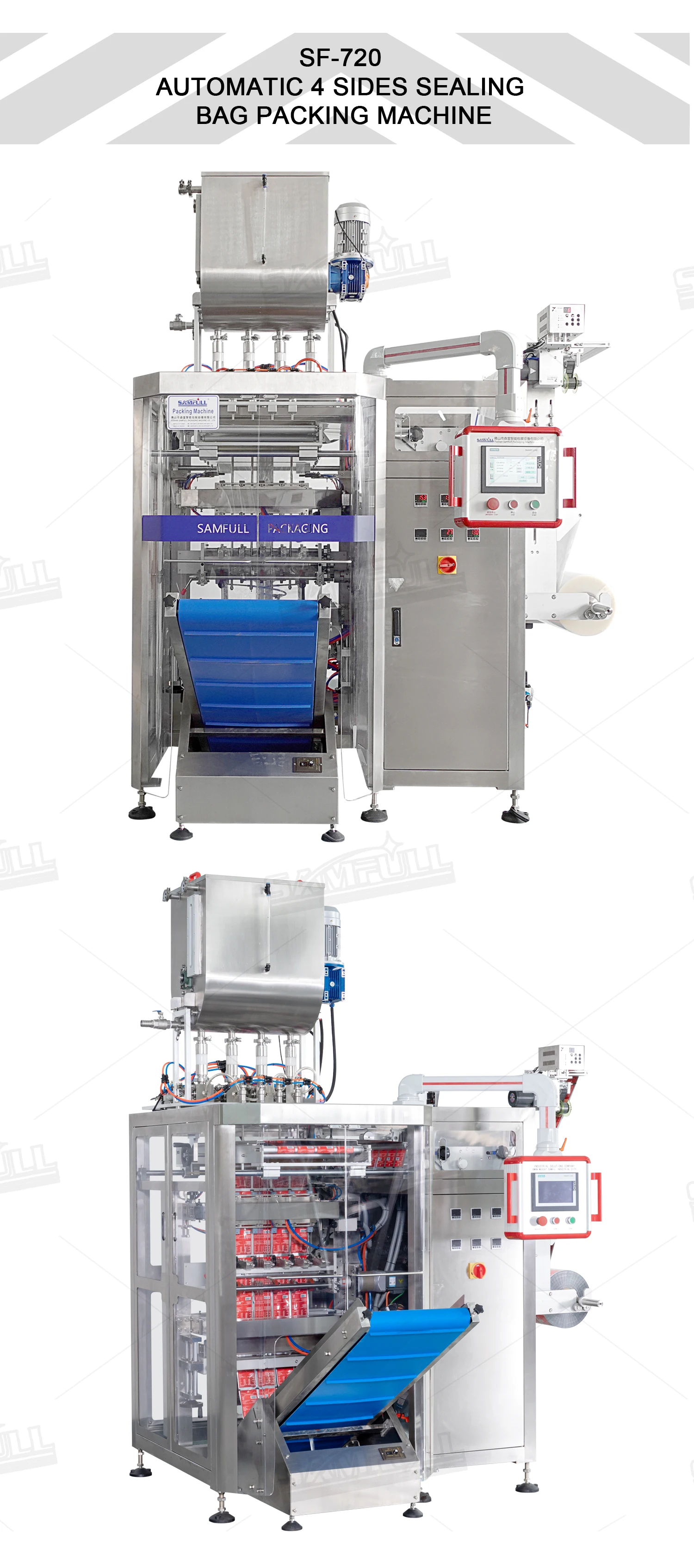 Automatic Vertical Multi Lane Sachet Syrup Packaging Machine