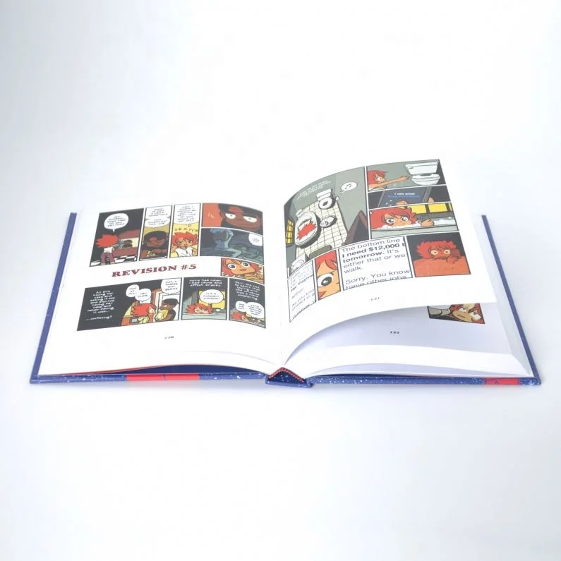 Custom High quality and cheap hardcover printing