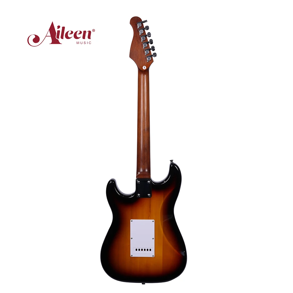 Single Coil 39 Inch Electric Guitar Roasted Maple Neck Guitarra