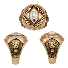 NFL 1957 Detroit Lions Championship Ring Men's Ring Alloy Jewelry Fashion Cheap Jewelry Manufacturers Wholesale