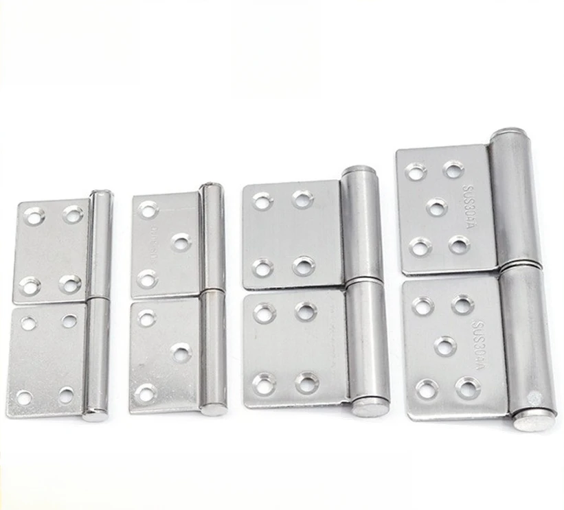 360 Degree Ball Bearing Flag Rotating Door Hinges Stainless Steel Flag Wooden Door Hinge