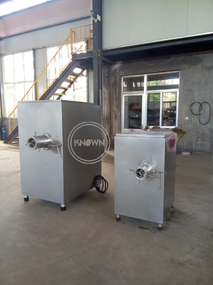 High Output Frozen Meat Grinder Crushing Machine Chicken Meat Mincer Machinery for Sausage Processing